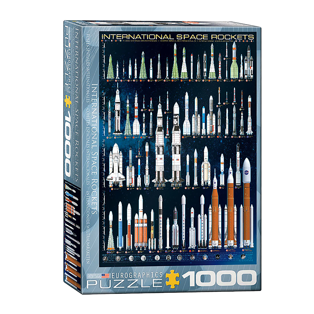 International Space Rockets 1000pc Jigsaw Puzzle additional image