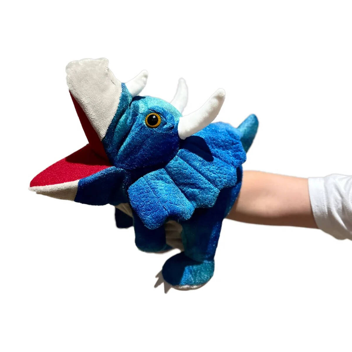 Triceratops Plush Hand Puppet additional image