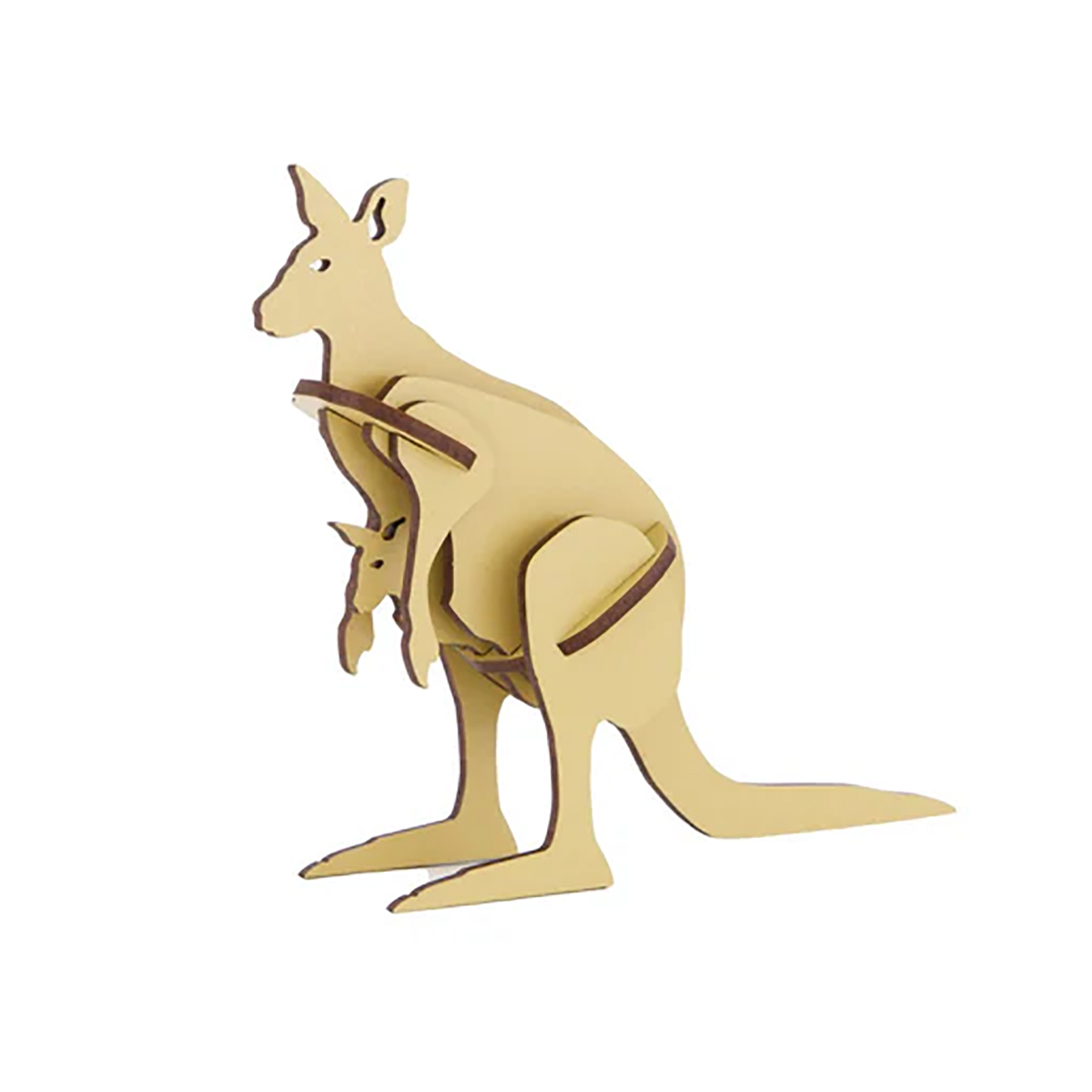 Kangaroo and Joey Wooden Model Kit additional image