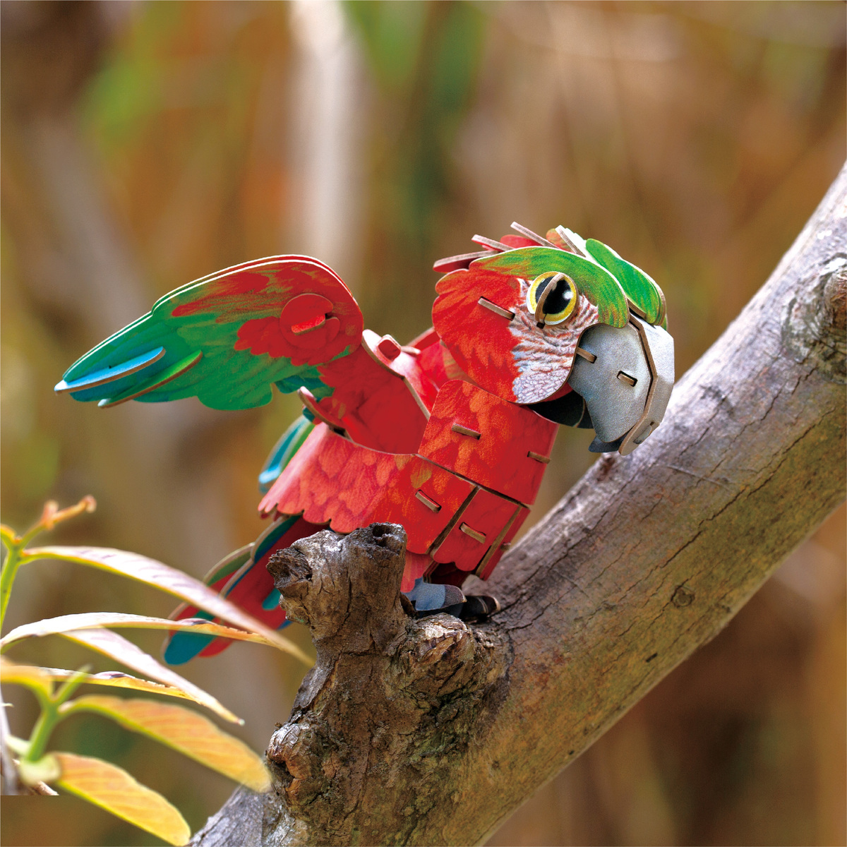 Macaw 3D Adjustable Mini Puzzle additional image