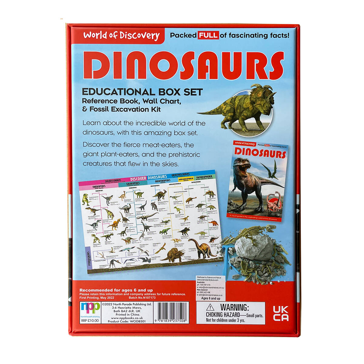 World of Discovery Dinosaurs Educational Box Set additional image