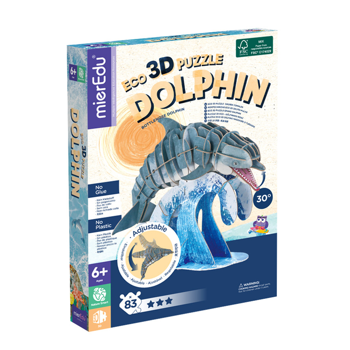 Dolphin Eco 3D Adjustable Puzzle additional image