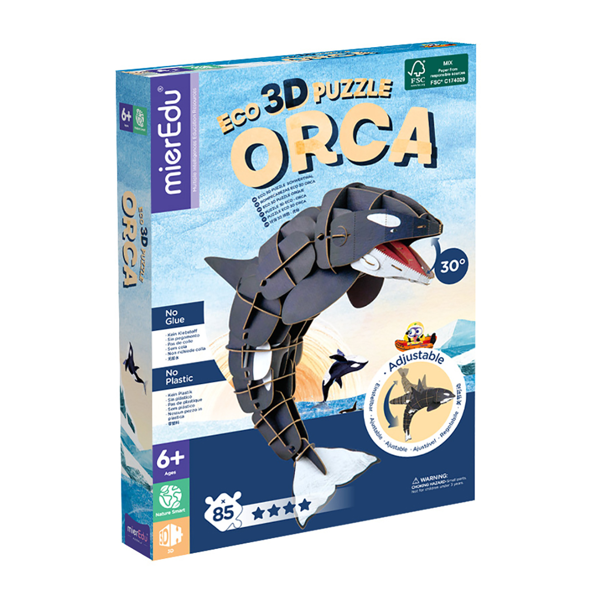 Orca Eco 3D Adjustable Puzzle additional image