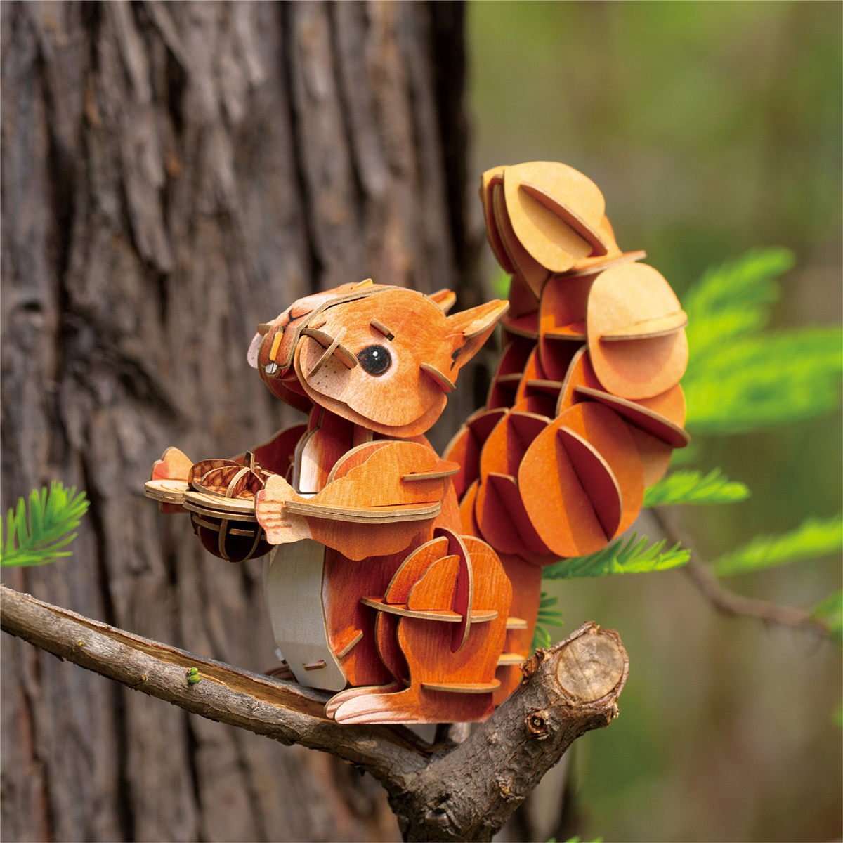 Squirrel 3D Adjustable Mini Puzzle additional image