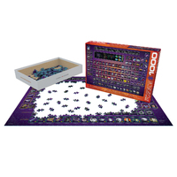 The Illustrated Periodic Table 1000pc Jigsaw Puzzle Product main image